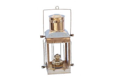 Solid Brass Cargo Oil Lamp/Lantern 