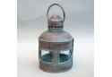 Lantern Antique Green Finish Beach House Decor