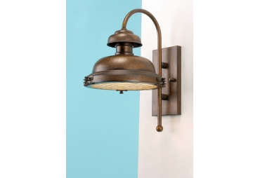 Tall Outdoor Wall Sconce from the Escotilha Collection