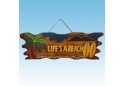 Life's a Beach Wooden Sign 24"