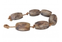 Wooden Weathered Floats with Rope 50"