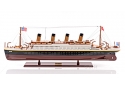 RMS Titanic Wooden Cruise Ship Model Famous Ocean Liner Replica 