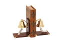 Ship's Bell Bookends  Maritime Decor  Set of 2 