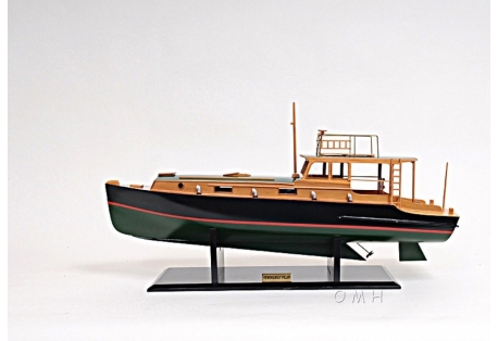 Ernest Hemingway's Pilar Wooden Fishing Boat Model