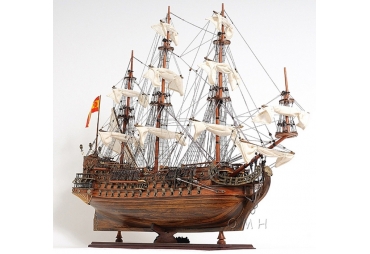 1690 San Felipe Wooden Tall Ship Model  37"