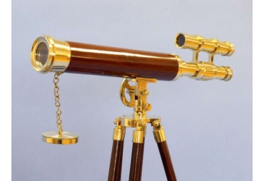 Brass/Wood Griffith Astro Telescope 44"