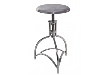 Aluminum Clockmaster's Stool  Industrial Style 