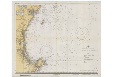 Map of Portsmouth to Cape Ann 