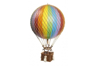 Authentic Models Jules Verne Rainbow Hot Air Balloon 