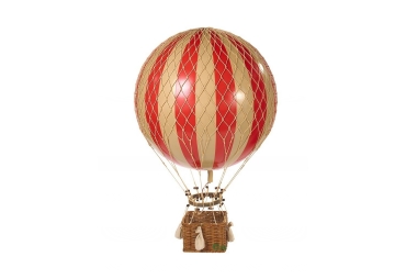 Jules Verne XL Red 17" Hot Air Balloon Authentic Models