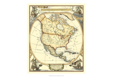 Nautical Map of North America