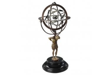 Authentic Models 18th Century Atlas Armillary, Black