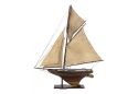 Victorian Pond Yacht Wooden Model 