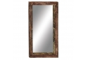 Rustic Wood Teak Wall Mirror