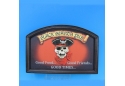 Wooden Blackbeards Pub Wall Sign 18"