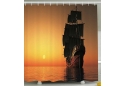 Tall Ship Under Sail Shower Curtain Nautical Decor 