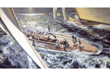 The Great Race: COLUMBIA vs. SHAMROCK II, 1901