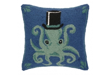 Octopus Hand Made Hook Wool Piliow