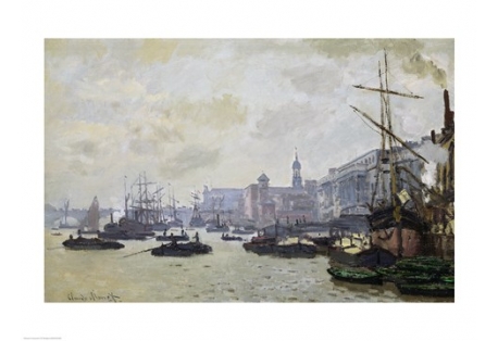 The Thames at London, 1871