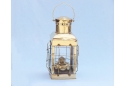 Solid Brass Chief's Oil Lamp 19"