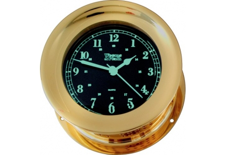 Orion Photo-Luminescent Quartz Ship's Bell Clock