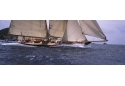 Sailboat in the sea, Schooner, Antigua, Antigua and Barbuda