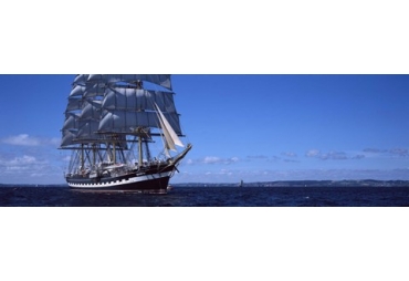 Tall ships race in the ocean, Baie De Douarnenez, Finistere, Brittany, France