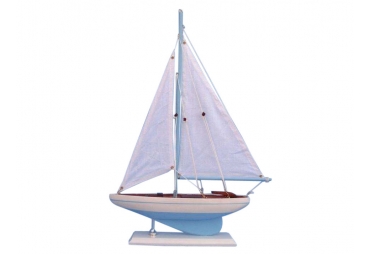 Sunset Sailboat Blue 17"