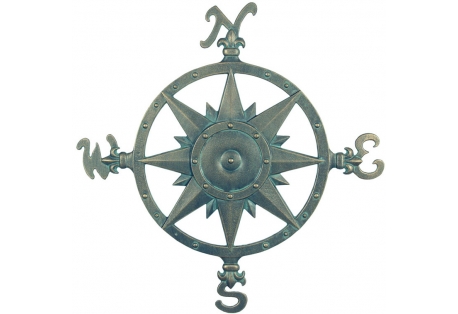 Compass Rose Nautical Wall Decor