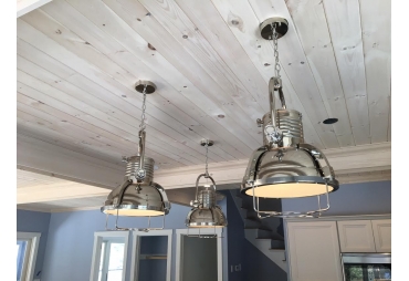 Nautical Maritime Industrial Steel Pendant Lamp