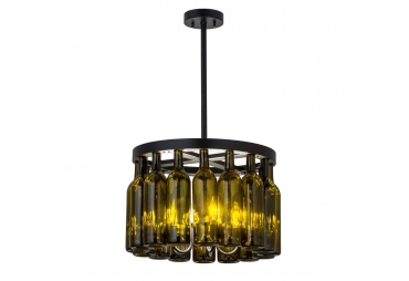 Wine Bottles Custom Made Chandelier