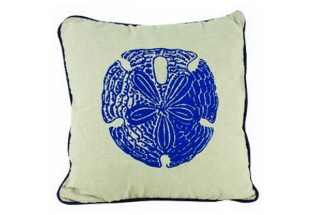 Sand Dollar Pillow 15"