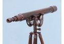 Floor Standing Antique Copper Anchormaster Telescope 50"